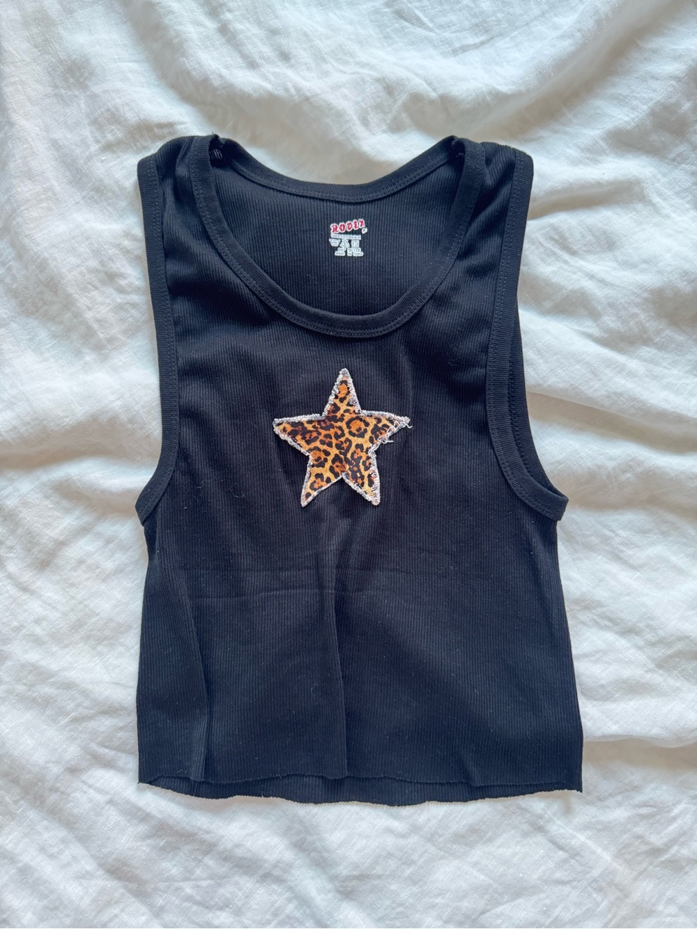 Embroidered Crop Top